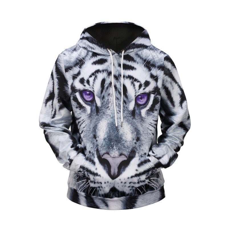 Tiger Face Hoodie
