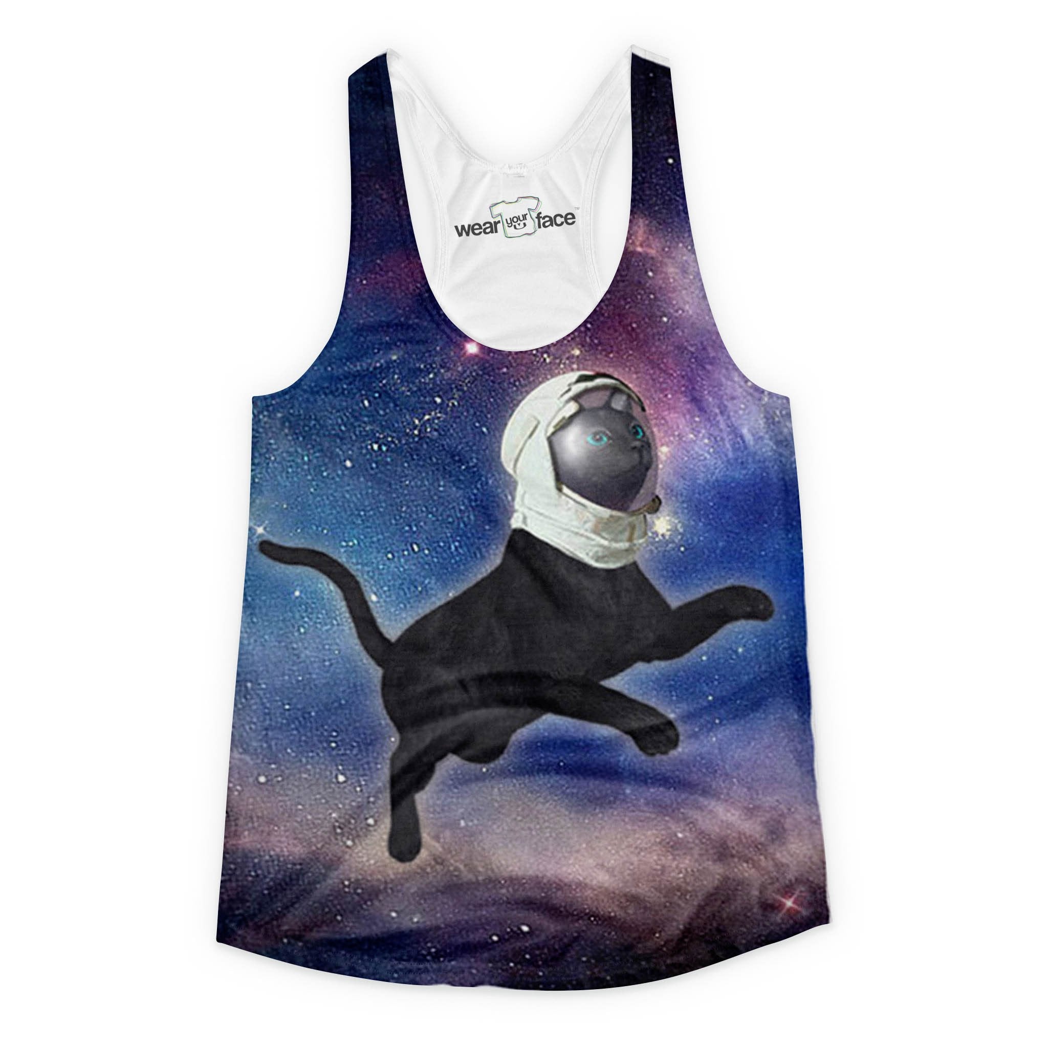 Galatic Catsronaut Girls Tank