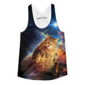 Fat Cat On A Mission Girls Tank