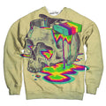 Neon Skull Sweatshirt