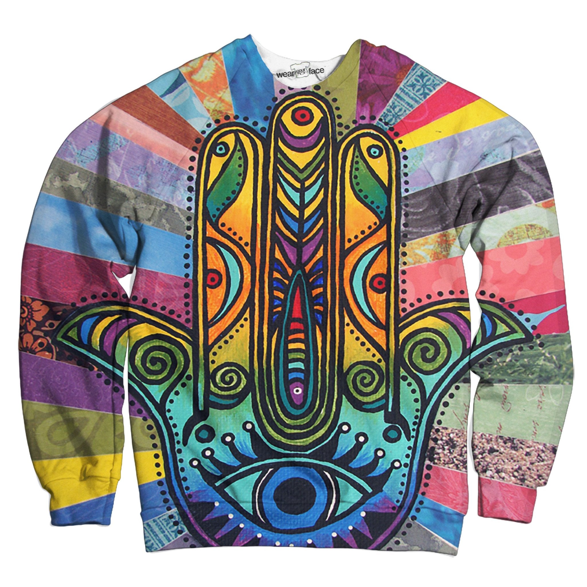 Evil Eye Of Tranquility Sweatshirt