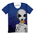 Aliens Love Pizza T-Shirt