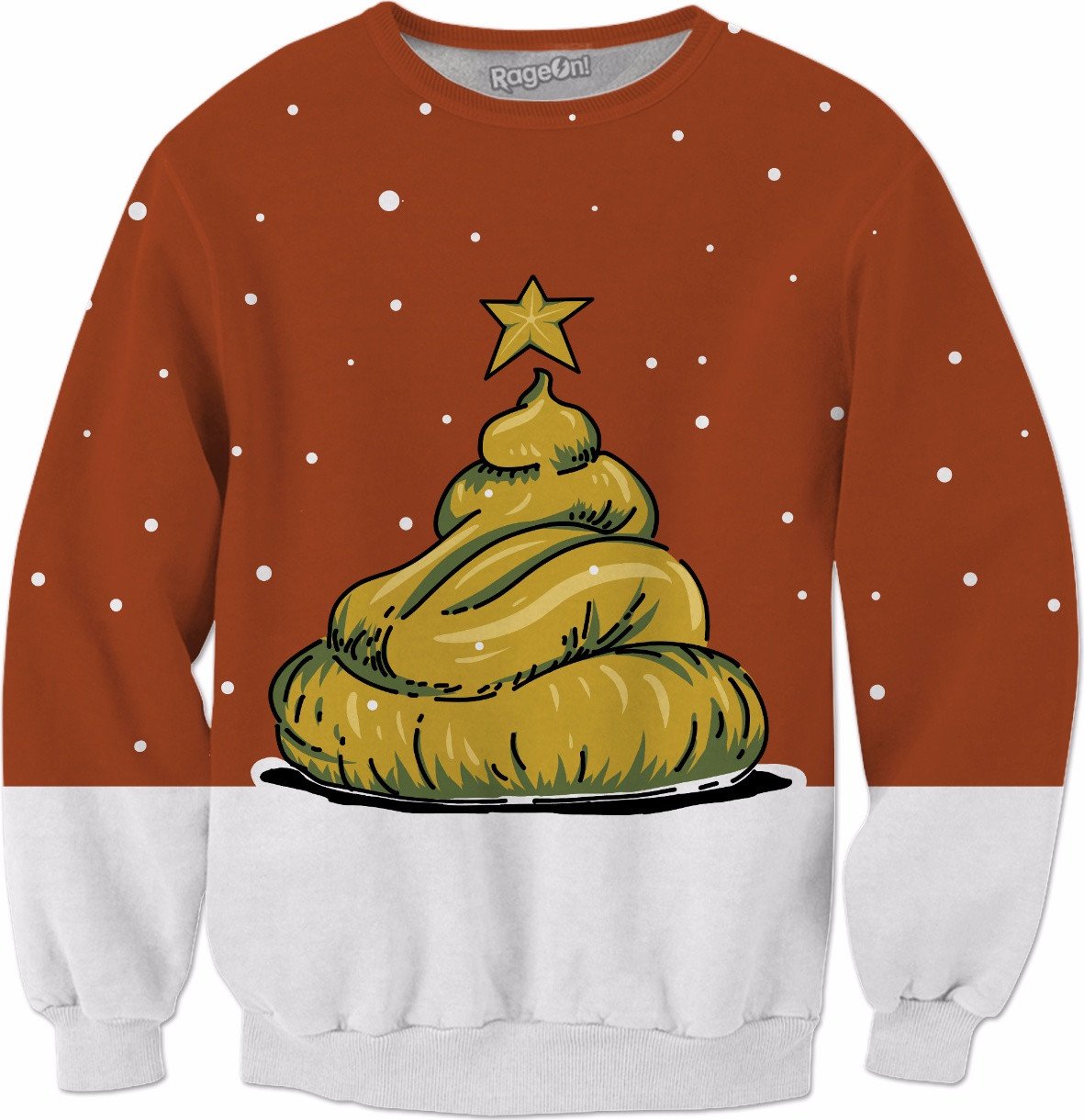 Santa's Poop Crewneck Sweatshirt