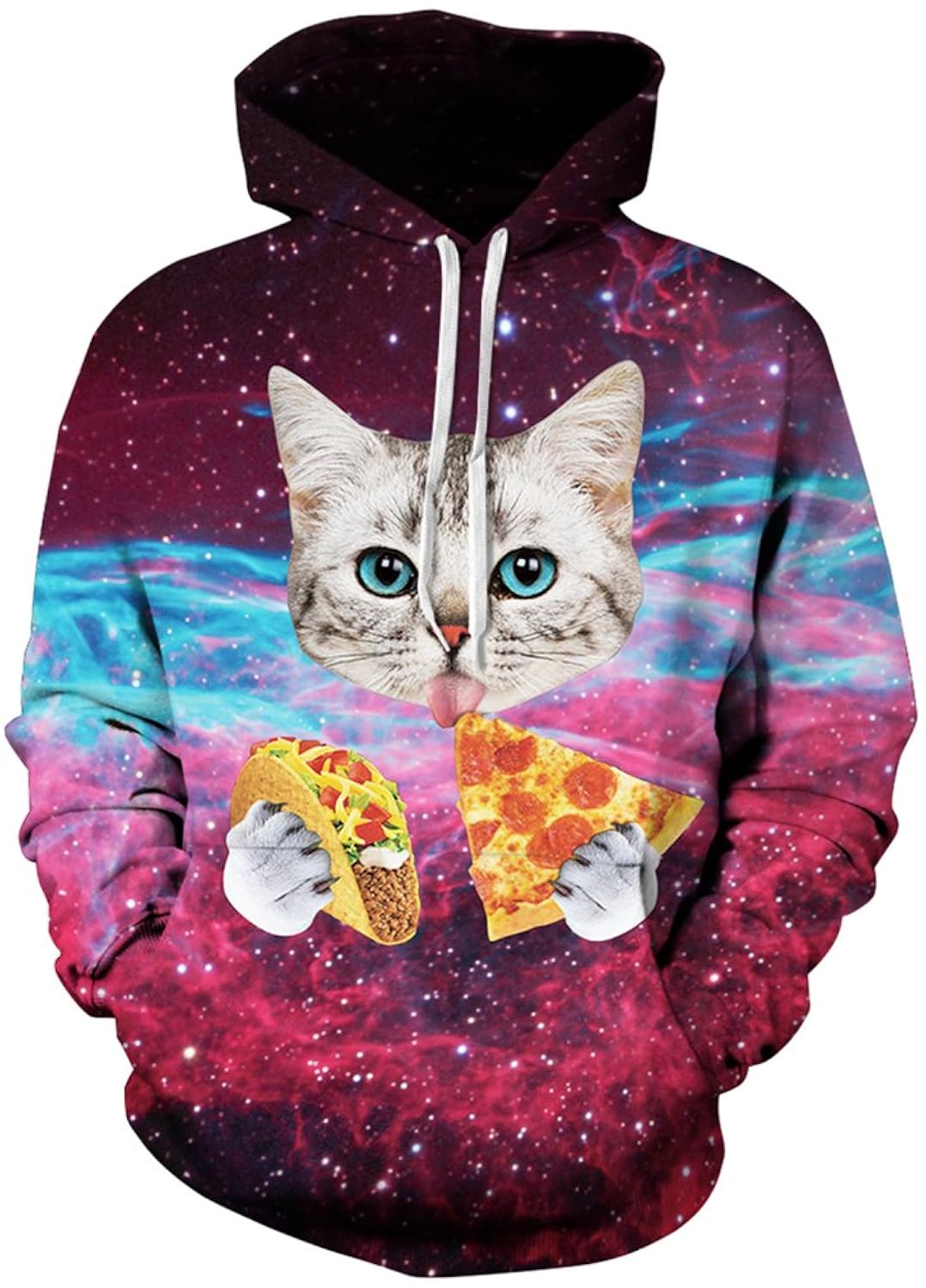 pizza galaxy cat