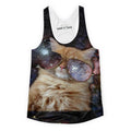 Coolest Cat In The Galaxy Girls Tank
