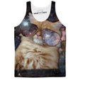 Coolest Cat In The Galaxy Tank