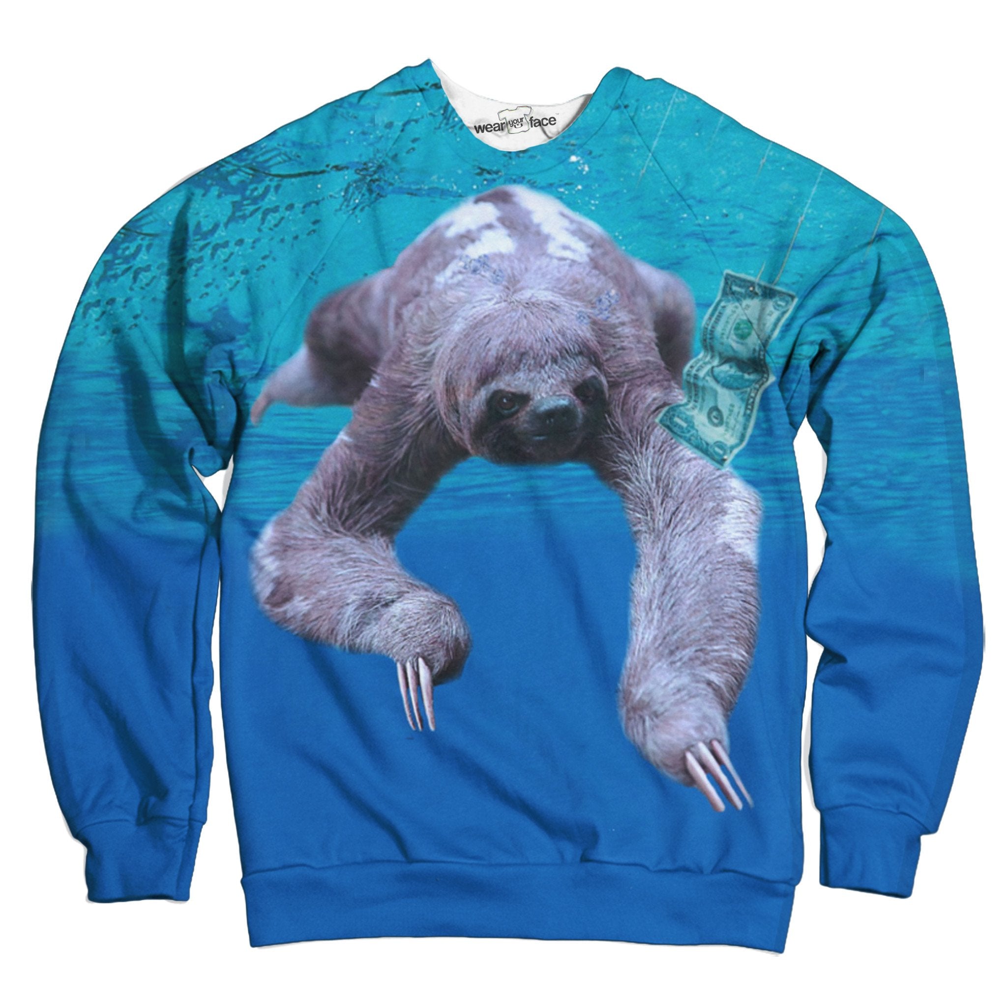 Nirvana Sloth Sweatshirt