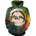 Live Slow, Die Whenever Sloth Hoodie
