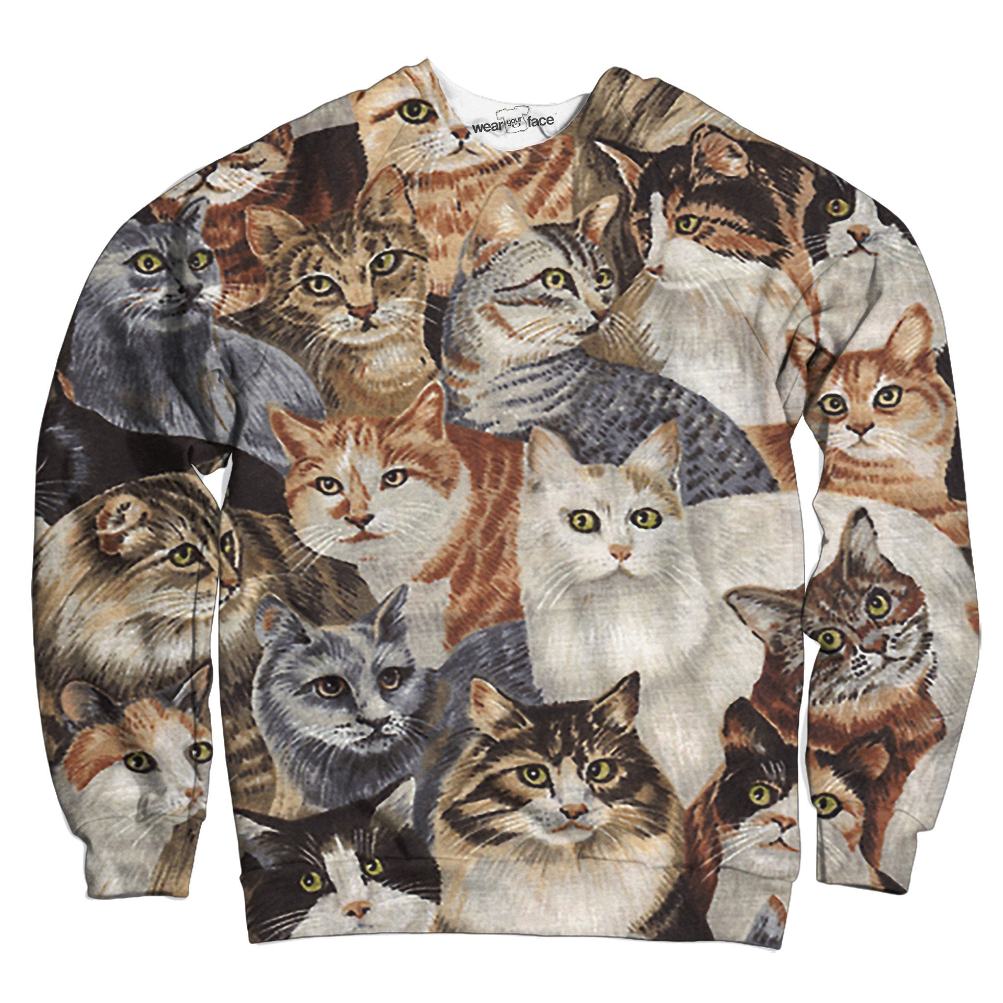 Too Many Cats Sweatshirt