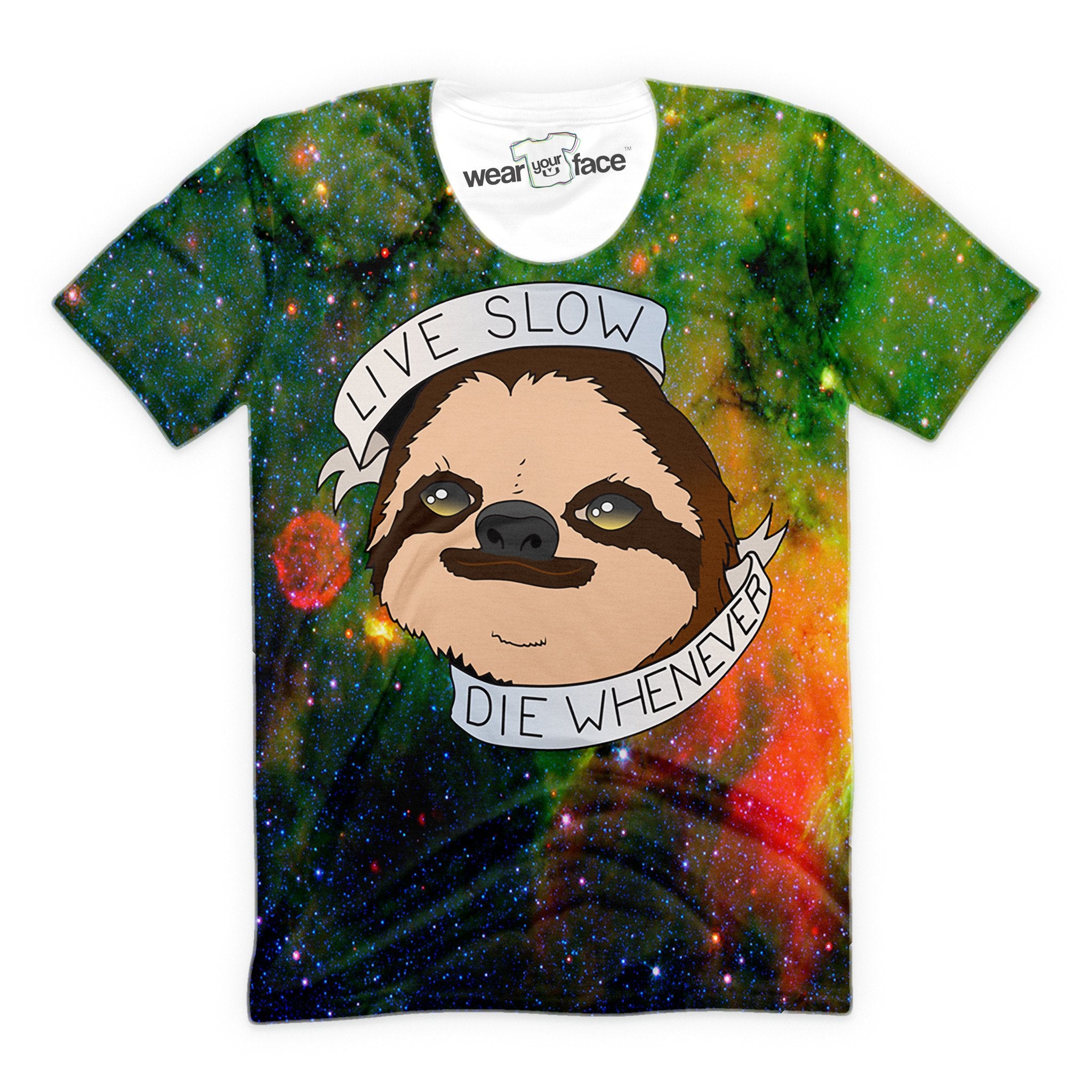 Live Slow, Die Whenever Sloth T-Shirt