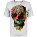 flower skull head