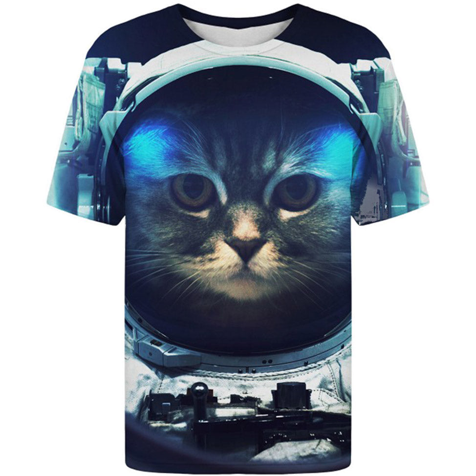 funny cat in space