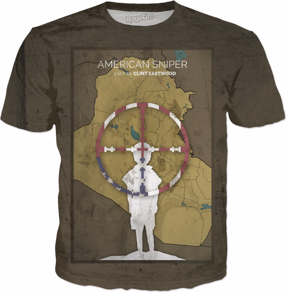 American Sniper Movie Poster T-Shirt
