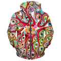 Eyes of The Universe & Om Symbol Hoodie