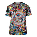 cartoon characters x