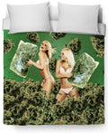 420 Pillow Fight Duvet Cover
