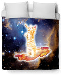 Bacon Cat Duvet Cover