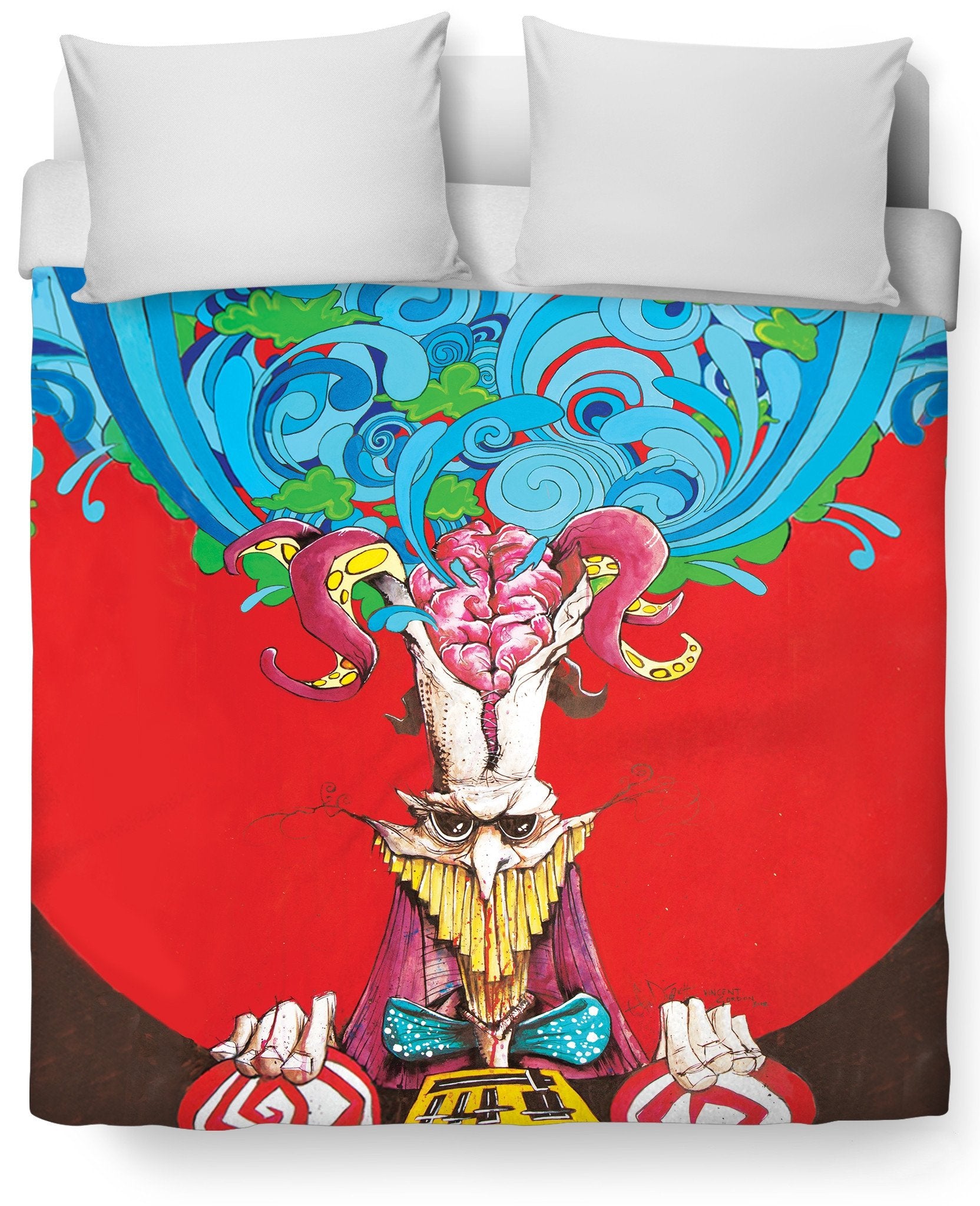 Corpus Collosum Duvet Cover