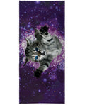 Kitty Glitter Beach Towel
