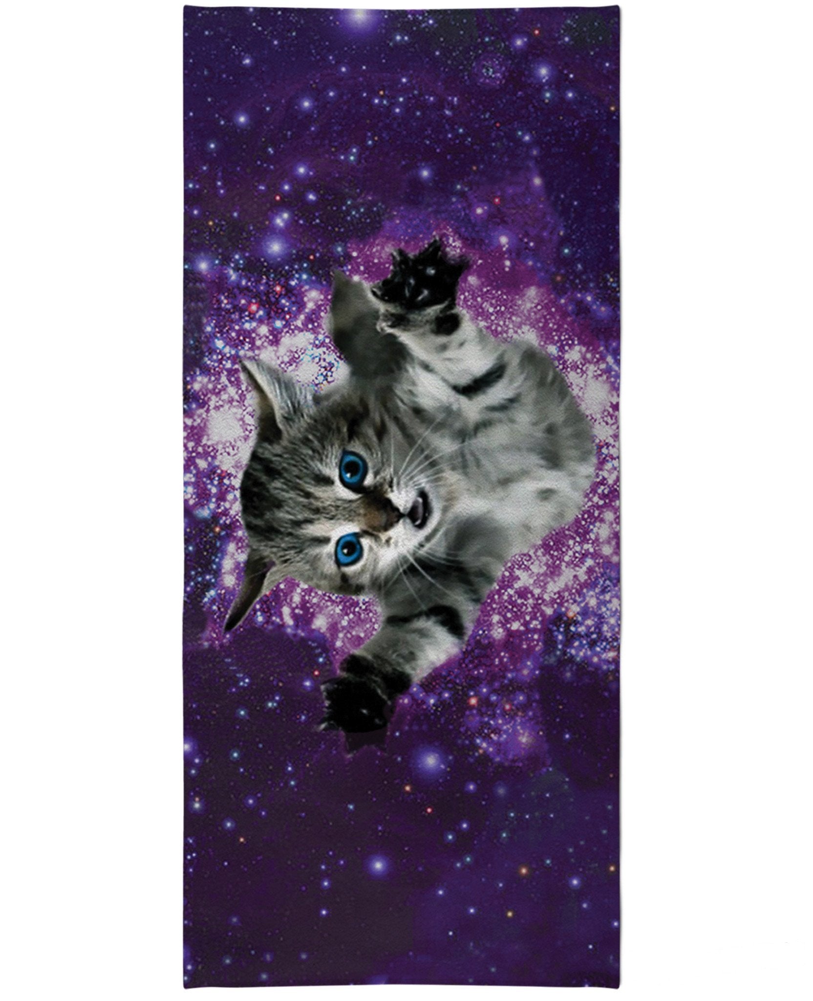 Kitty Glitter Beach Towel