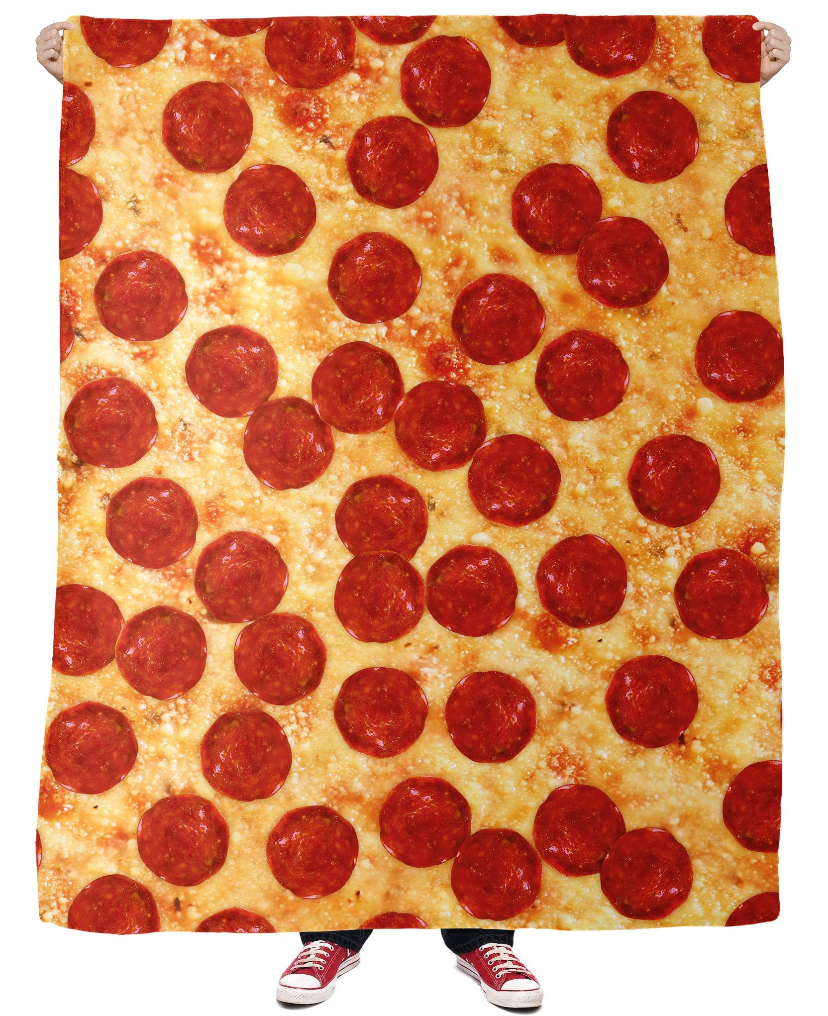 Pizza Fleece Blanket