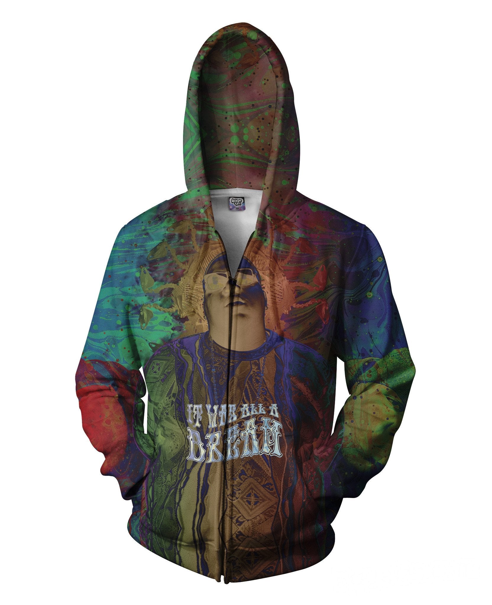 It was all a Dream Zip-Up Hoodie
