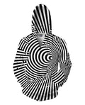 Drippy Maze Zip-Up Hoodie