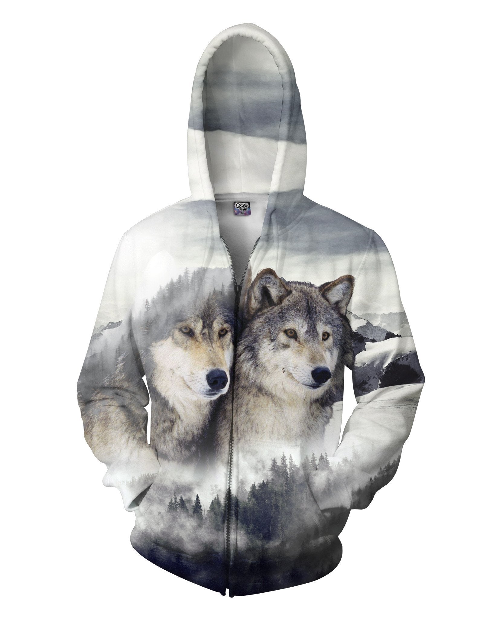 Wolf Ridge Zip-Up Hoodie