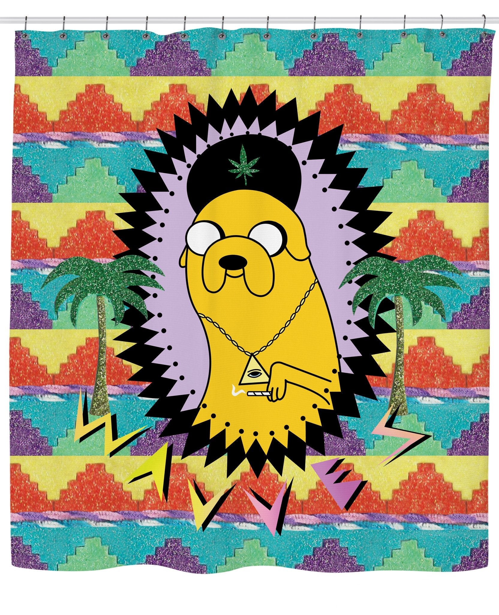 Adventure Waves Shower Curtain