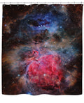 Heart of the Universe Shower Curtain