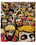 Zombies at the Mall Shower Curtain