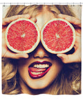 Fruity Flirt Shower Curtain
