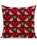 Christmas Stripper Couch Pillow