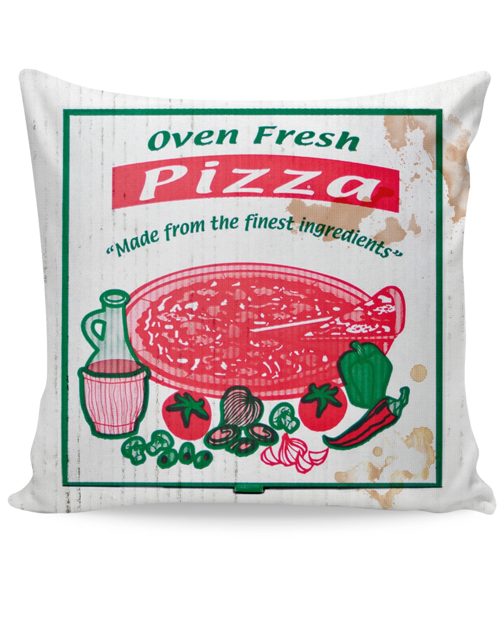 Pizza Box Couch Pillow
