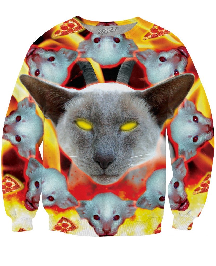 Evil Pussy Crewneck Sweatshirt