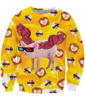 Bacon Wings Crewneck Sweatshirt