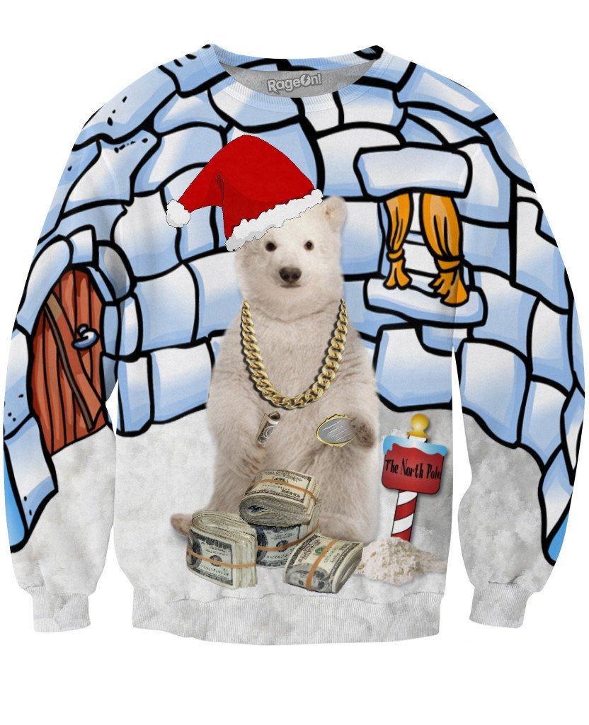 Powder Bear Crewneck Sweatshirt