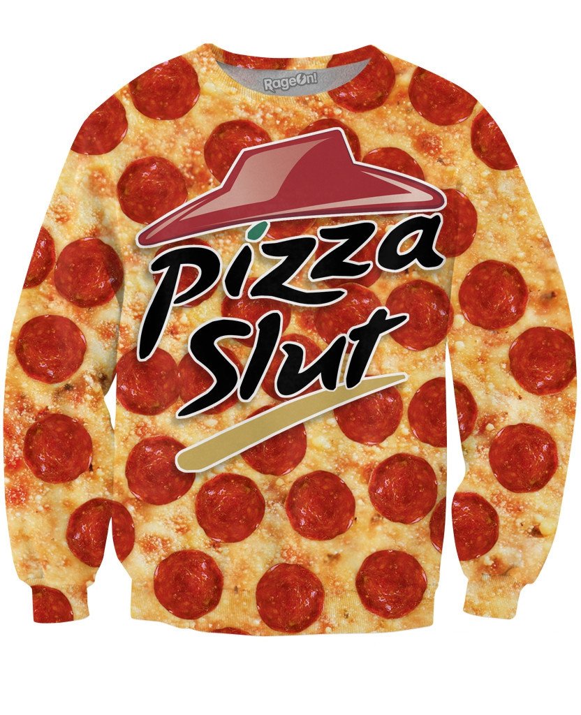 Really a Pizza Slut Crewneck Sweatshirt