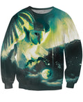 Space Owl Crewneck Sweatshirt