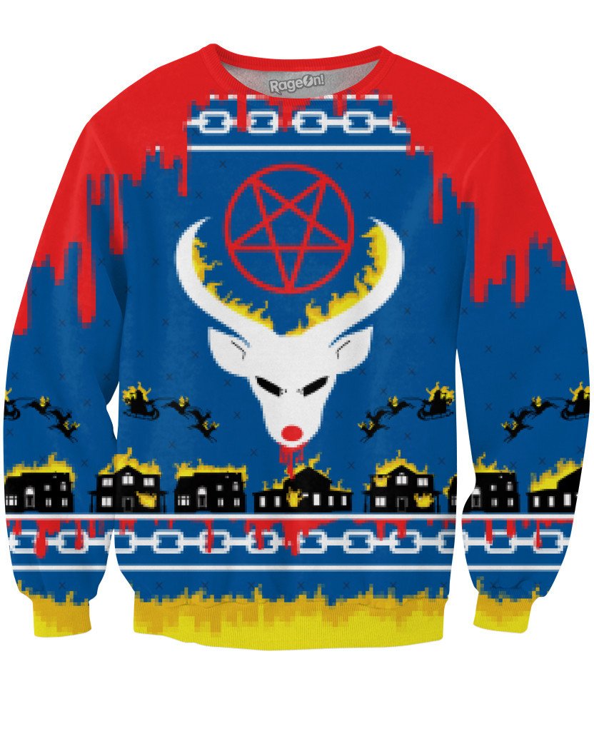 Satan's Christmas Crewneck Sweatshirt