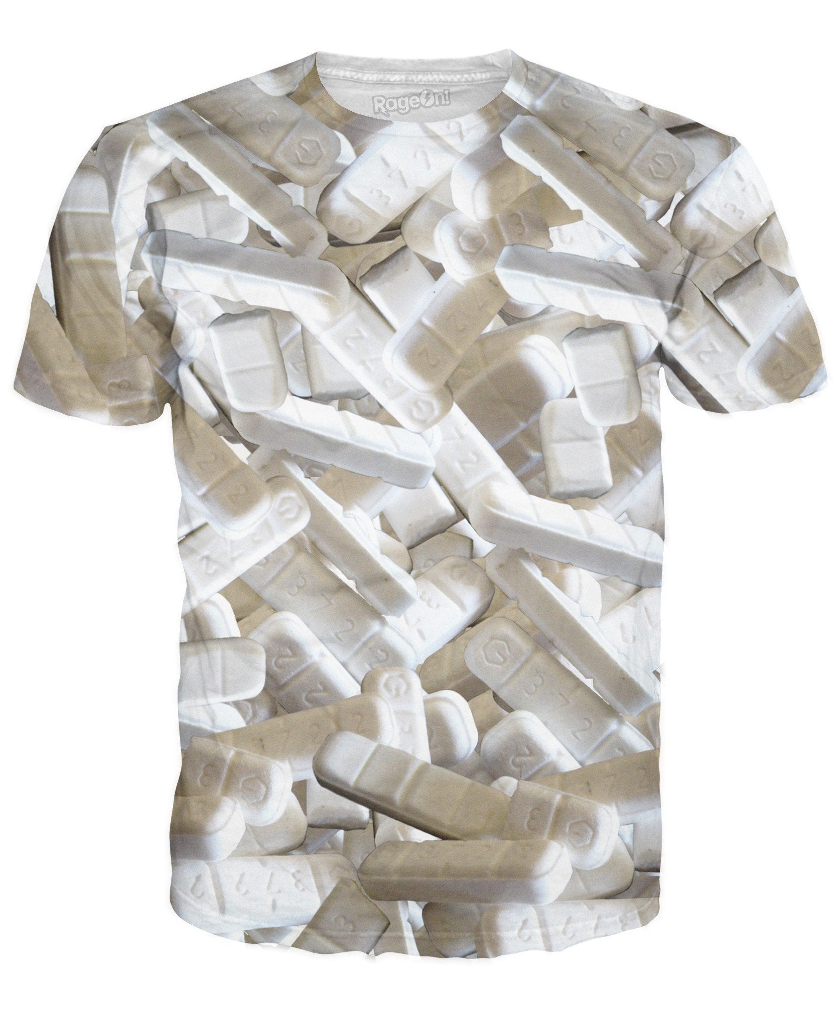 Xanax Bars Collage T-Shirt