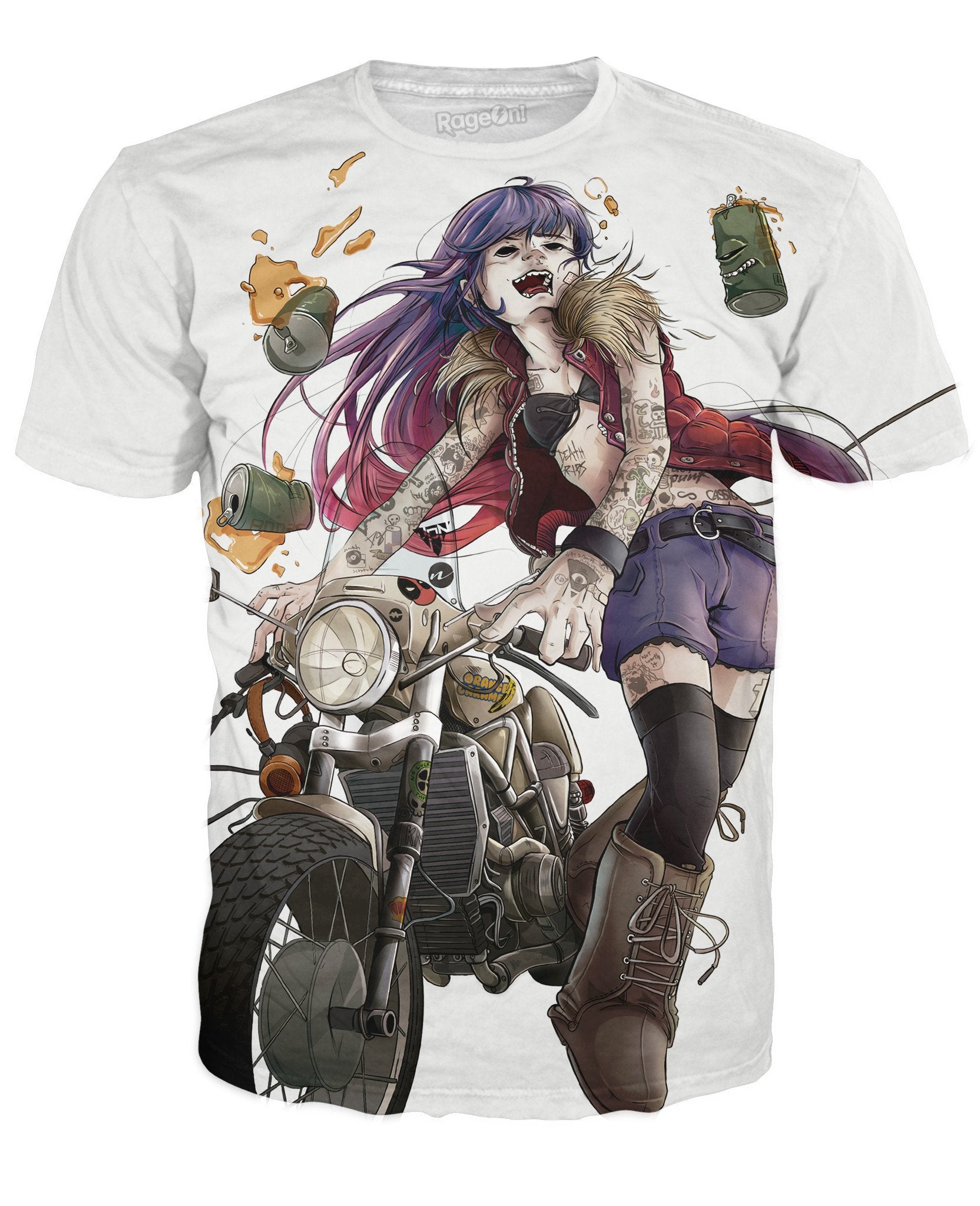 Biker Girl T-Shirt