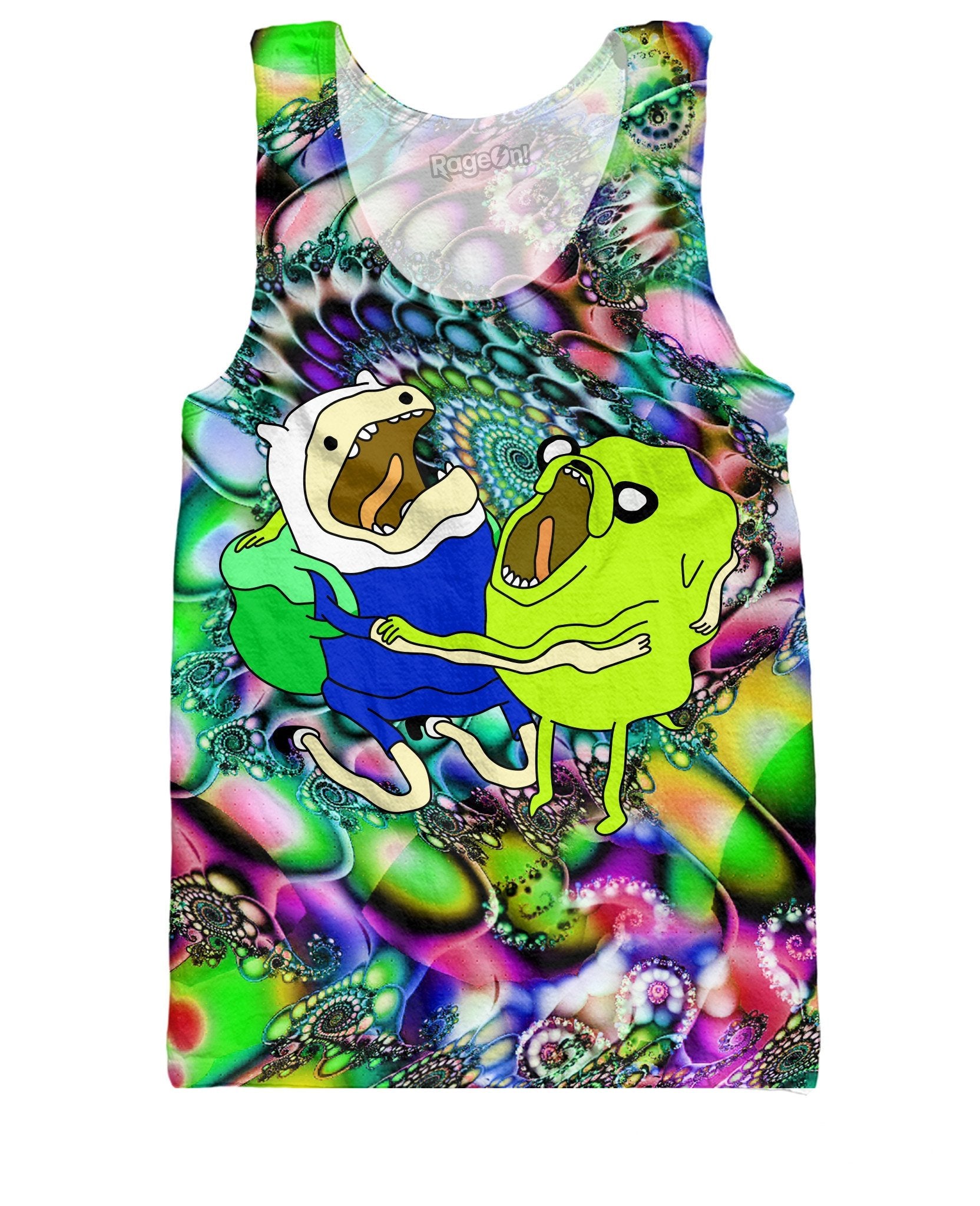 Adventure Time on Acid Tank Top