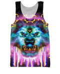 Lion Drippy Tank Top