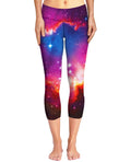 Cosmic Forces Capri Yoga Pants
