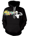 Abstract Headshot Hoodie