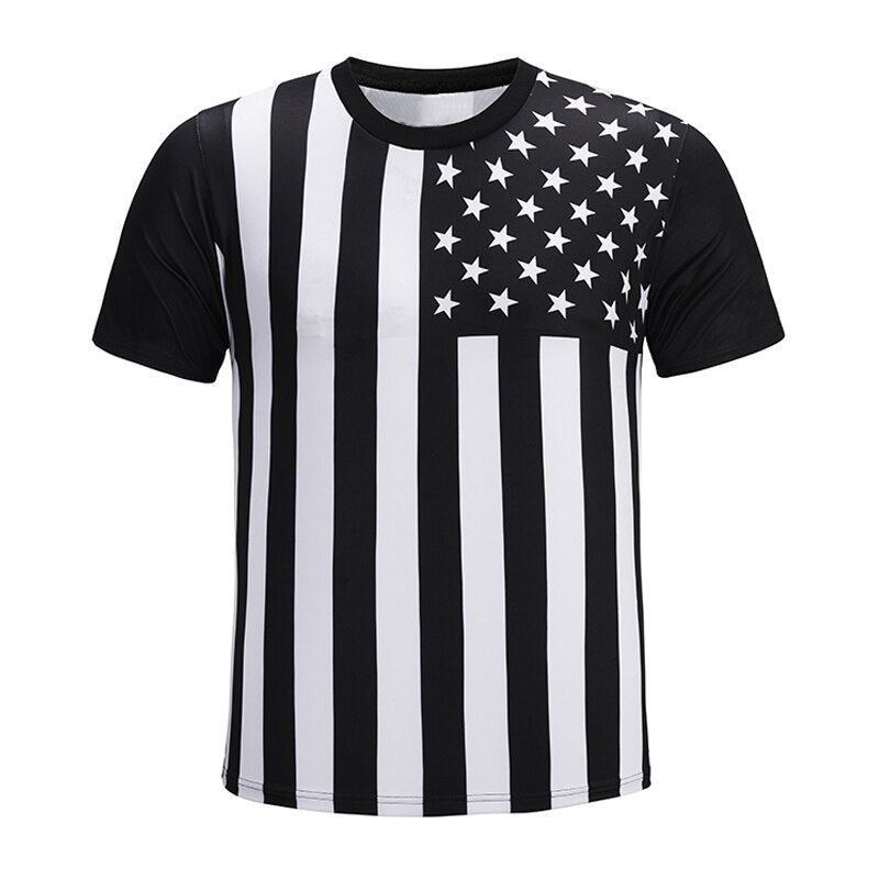 us grayscale flag