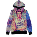 Daft Punk All Over Print Flowers Floral Collage Hoodie