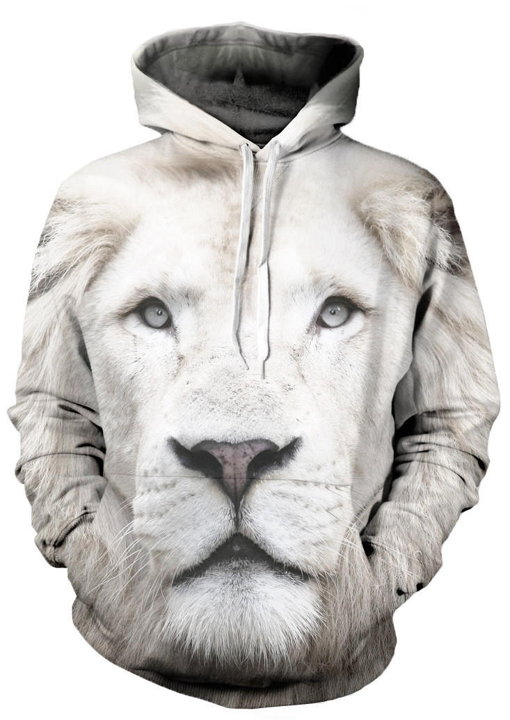 White Lion Hoodie