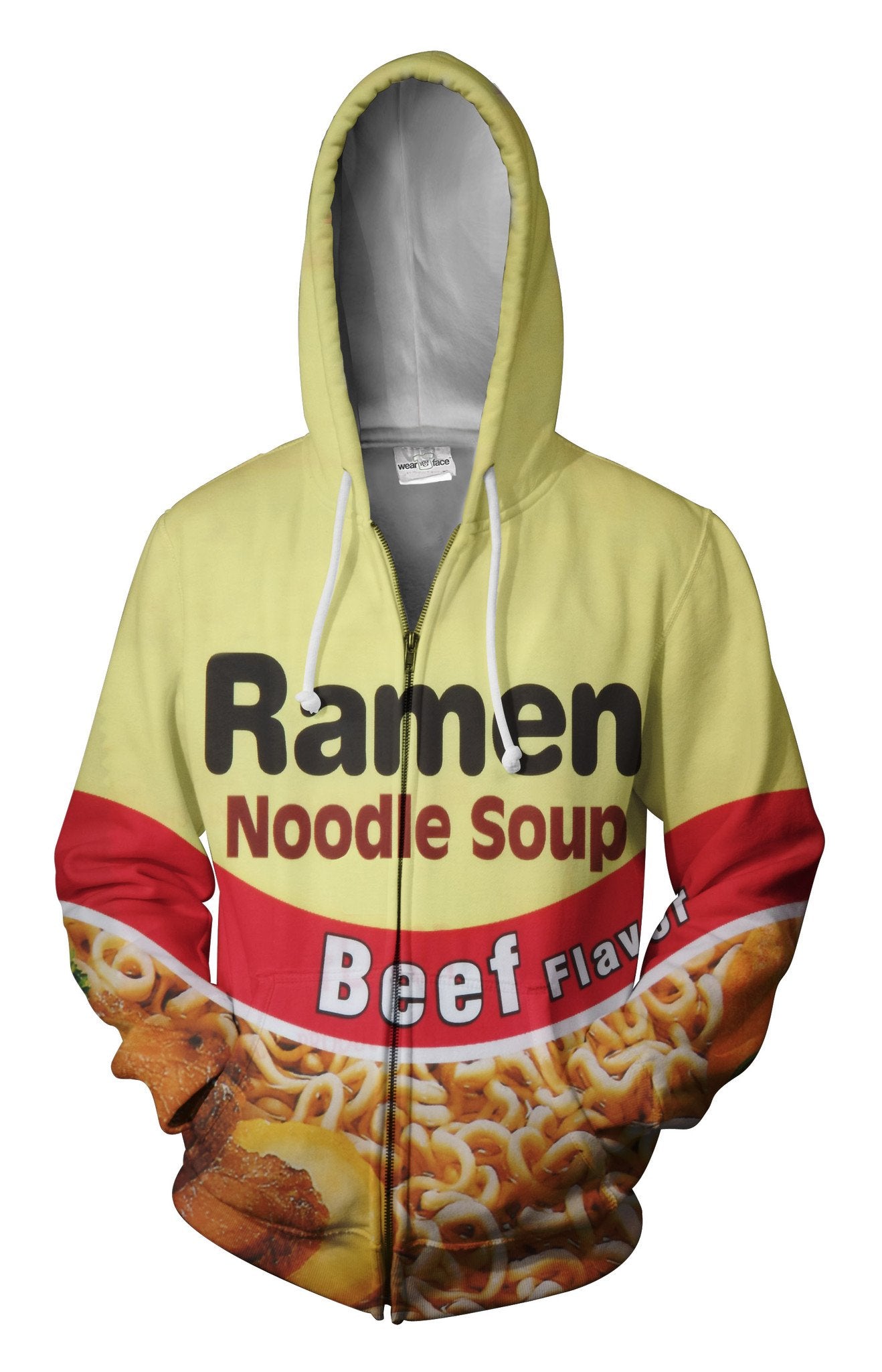 Top Ramen Beef Zip Up Hoodie